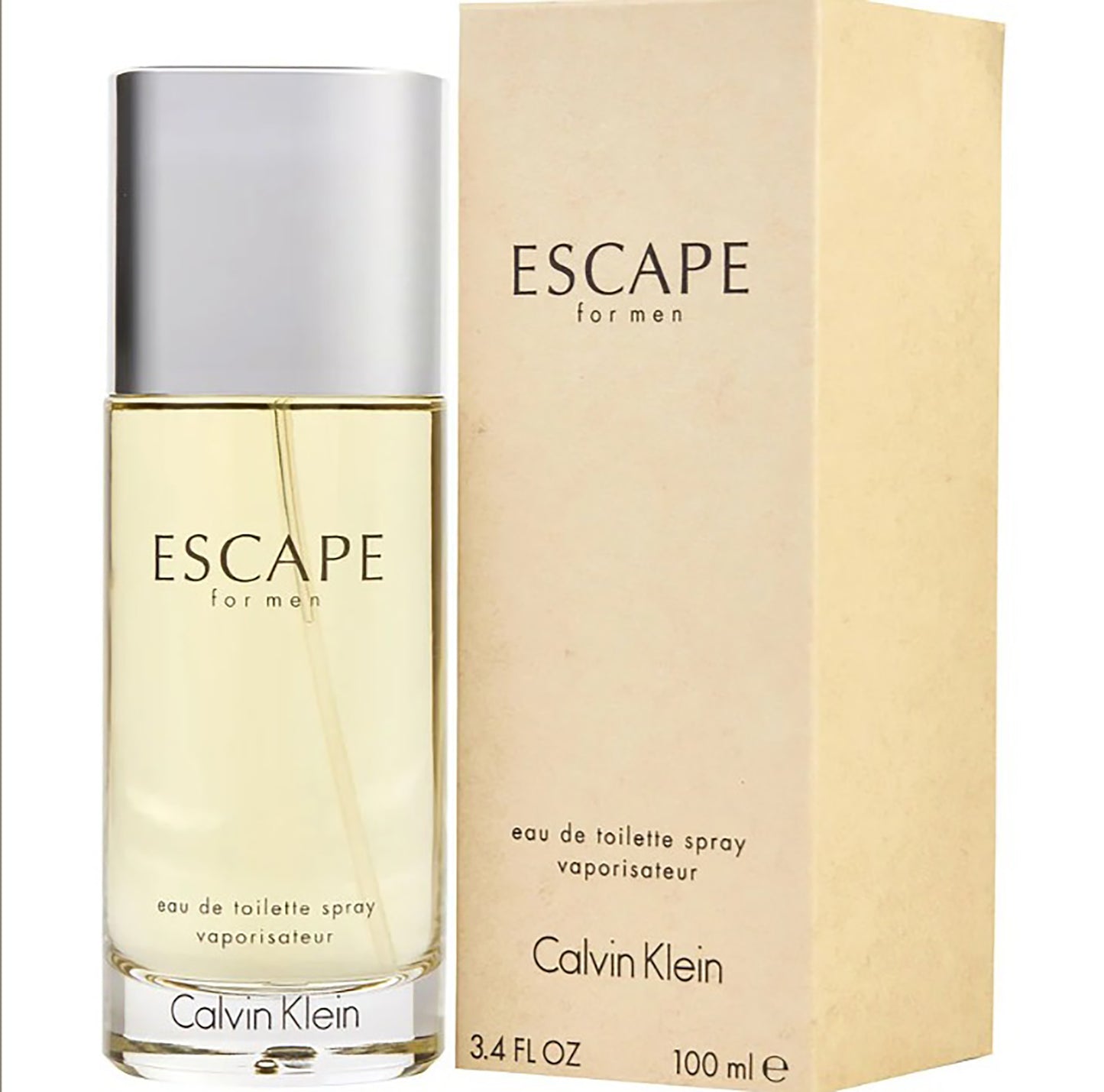 Calvin Klein Escape Men's EDT Spray 3.4 Oz