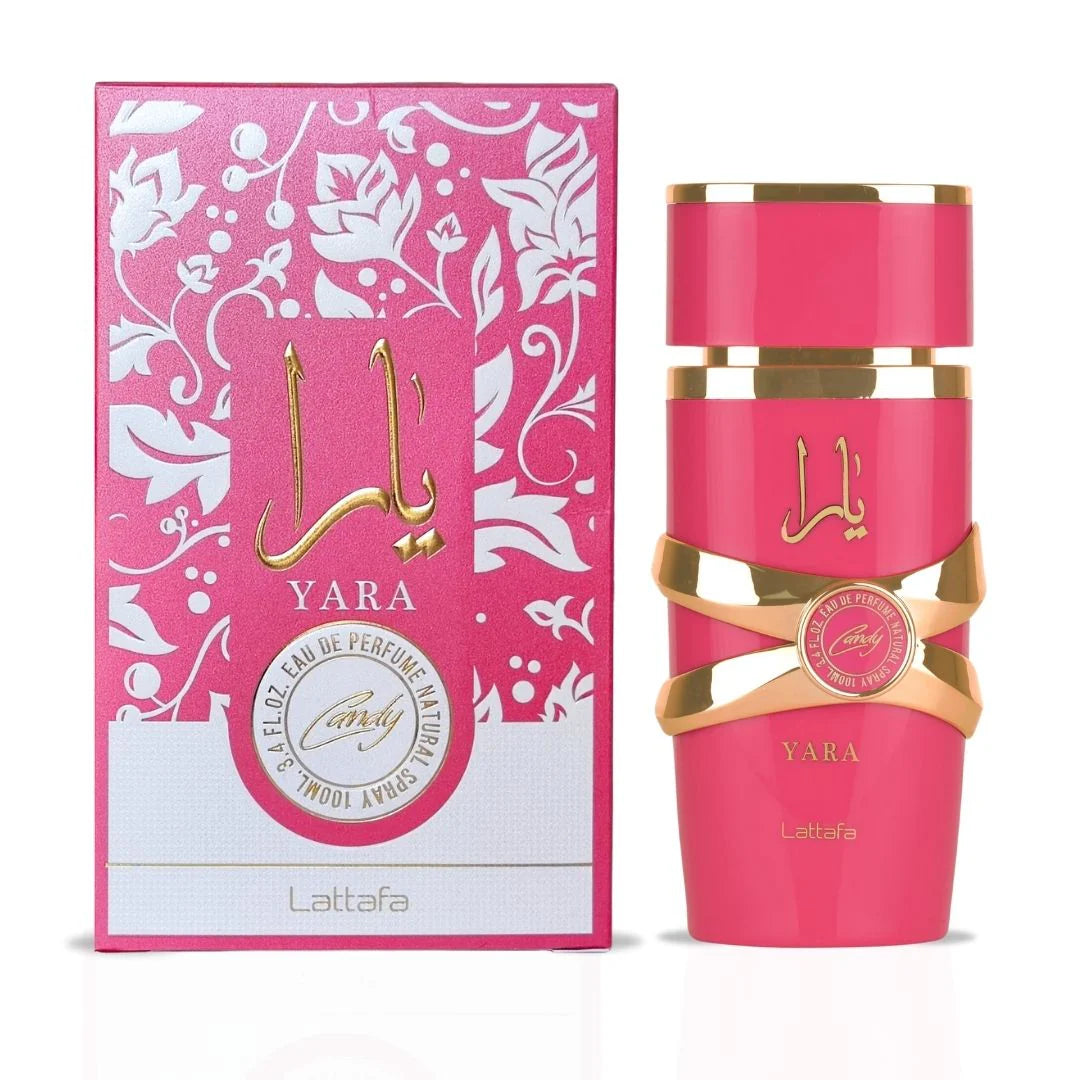 Lattafa Yara Candy Women EDP Spray 3.4 Oz