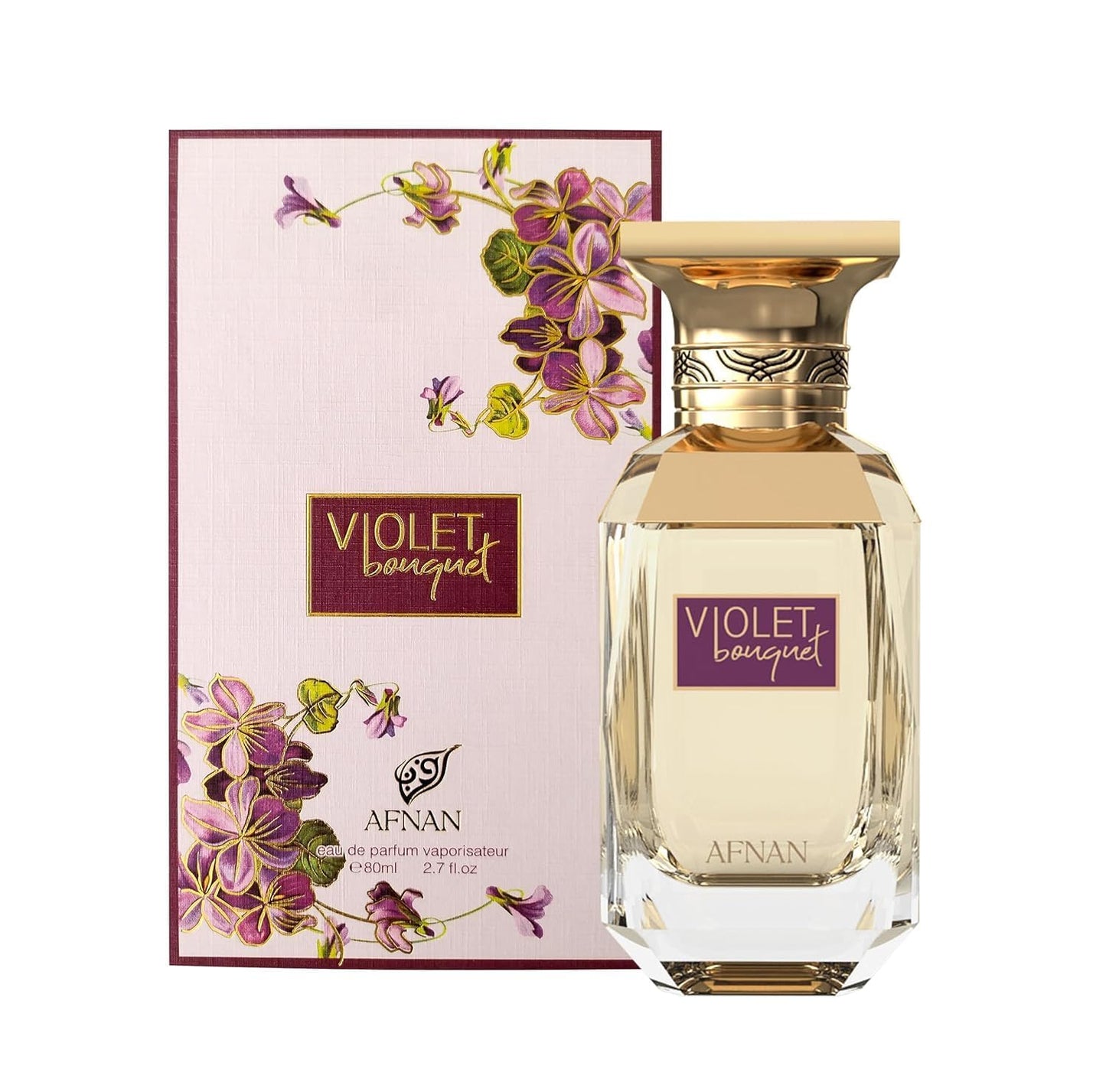 Afnan Violet Bouquet Women EDP Spray 2.5 Oz