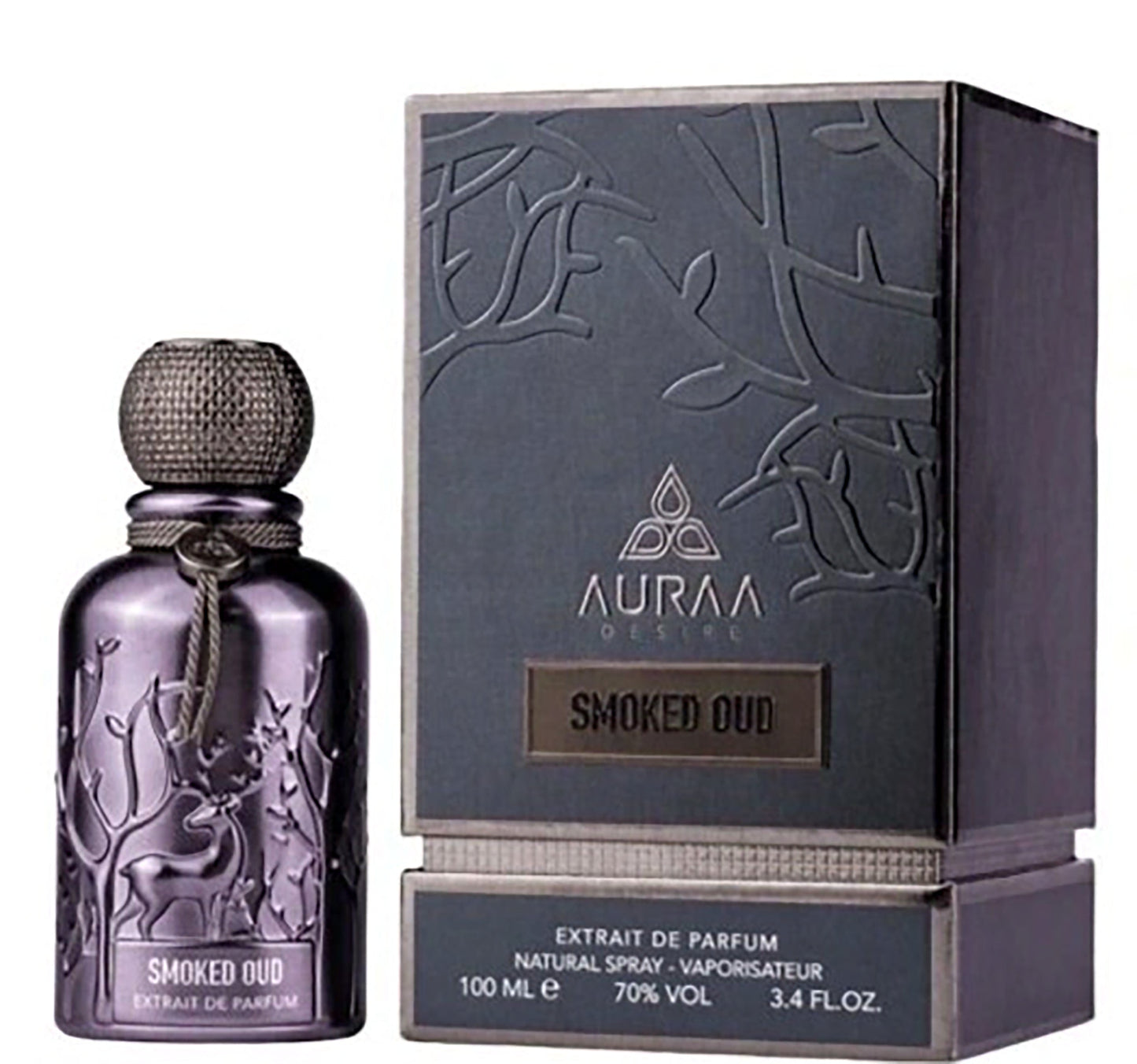 Auraa Desire Smoked Oud Edp 3.4 Oz Spray