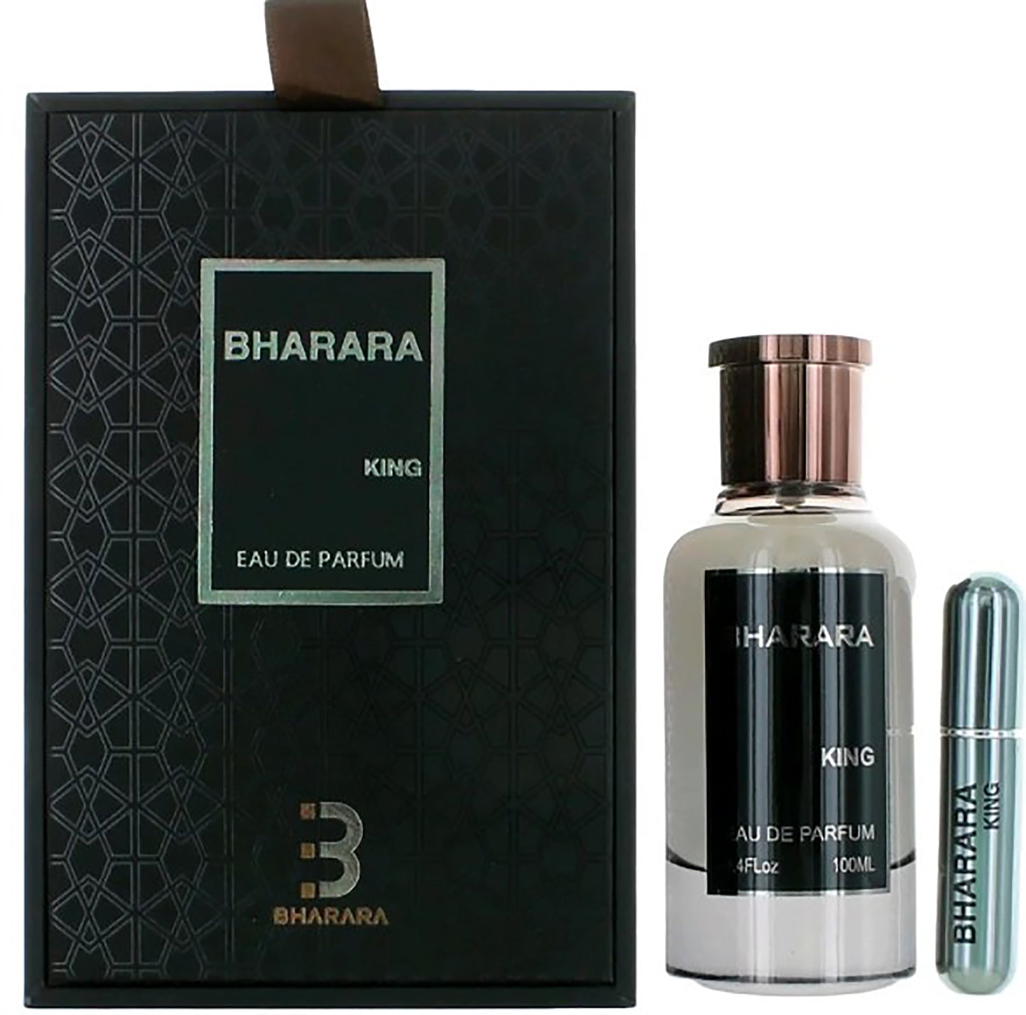 Bharara King Men's EDP Spray 3.4 Oz
