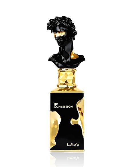Lattafa His Confession Men's EDT Spray 3.4 Oz