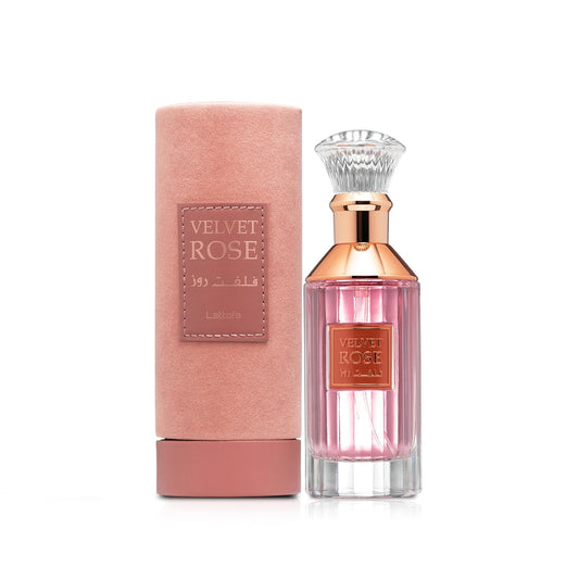 Lattafa Velvet Rose EDP Spray 3.4 Oz