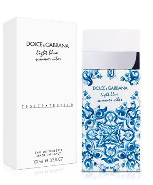 Dolce & Gabbana Light Blue Summer Vibes Women's EDT Spray 3.3 Oz Tester