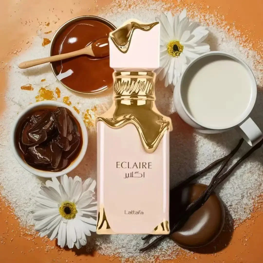 Lattafa Eclaire -100Ml / 3.4 Oz Vanilla, Caramel,, Floral - Eau De Parfum Long-Lasting Fragrance for Unisex Sealed NEW RELEASE